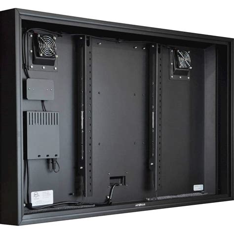 metal 55 inch tv enclosure|tv enclosure 44 50.